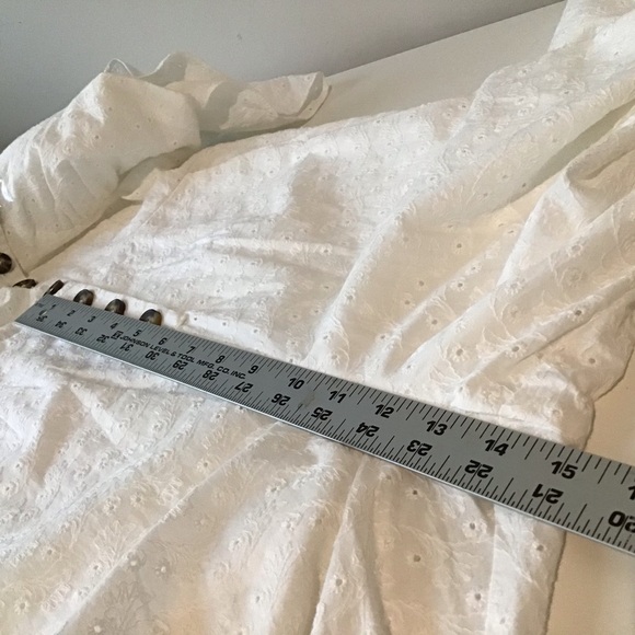 Jumpsuit Junior’s Small White Eyelet ButtonsNWT - Picture 9 of 11